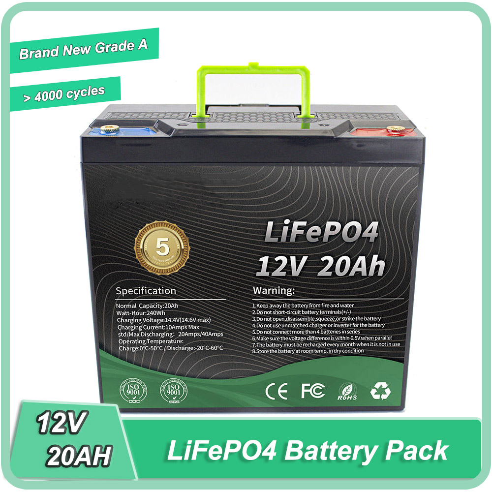 12V 20Ah/30Ah/40Ah LiFePO4 Battery Pack for ev/energy storage system
