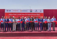 2.5MW off-grid PV battery energy storage system project completed in Iraq