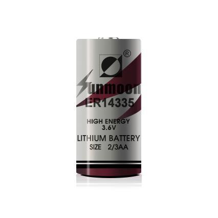 Sunmoon ER14335 Lithium Battery 3.6V 1650mAh Not Rechargeable