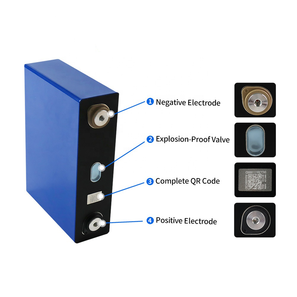 GFB 3.2V 100Ah prismatic LiFePO4 Battery Cell