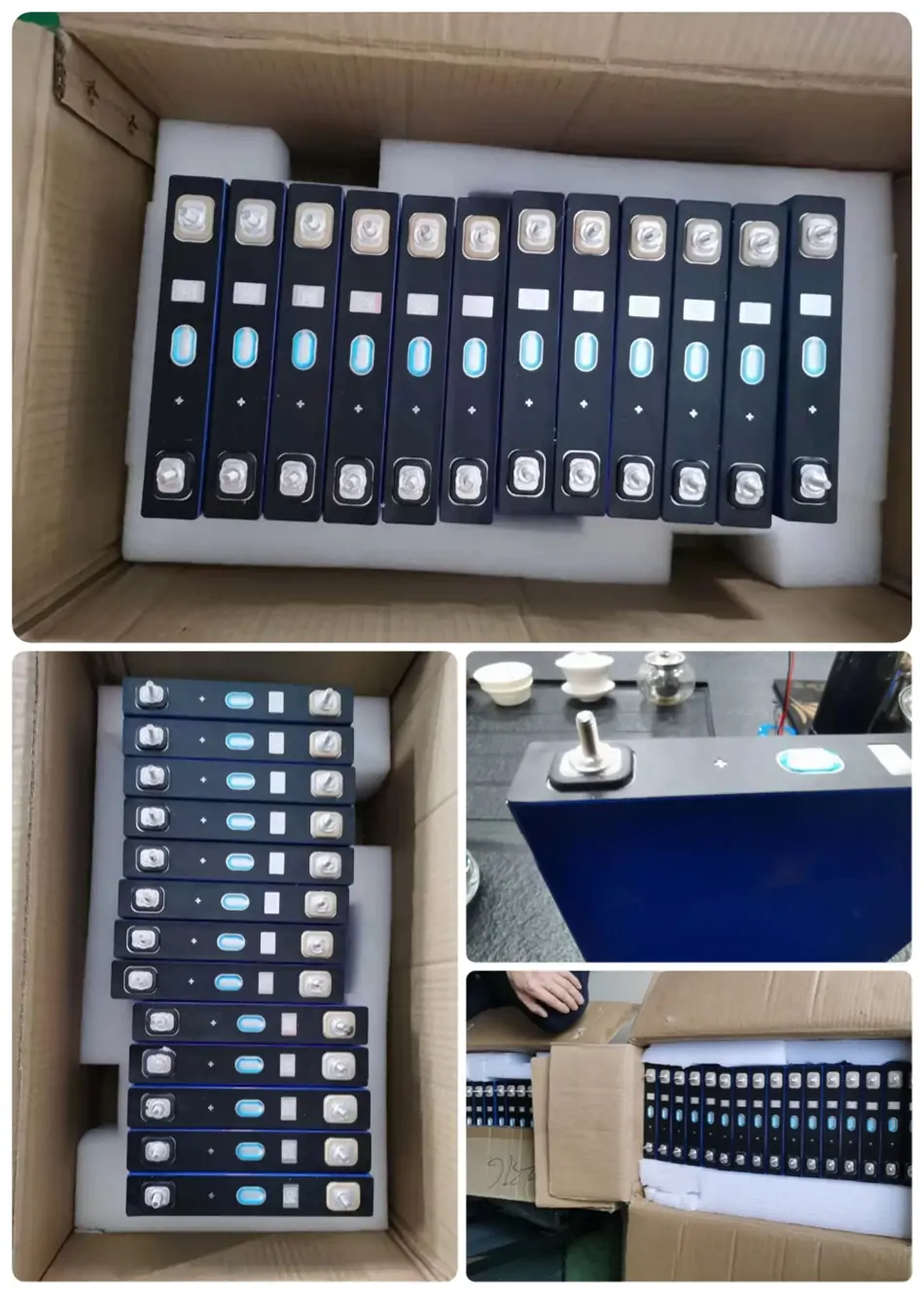3.2V 100AH LiFePO4 Prismatic Battery