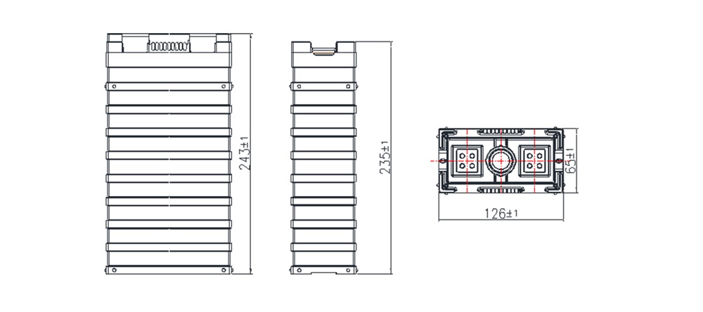 3.2V 100Ah LiFePO4 Battery