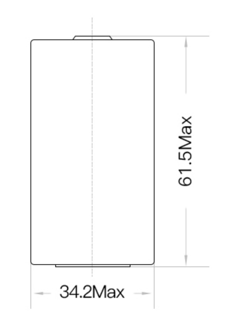 Dimension of Sumoon ER34615
