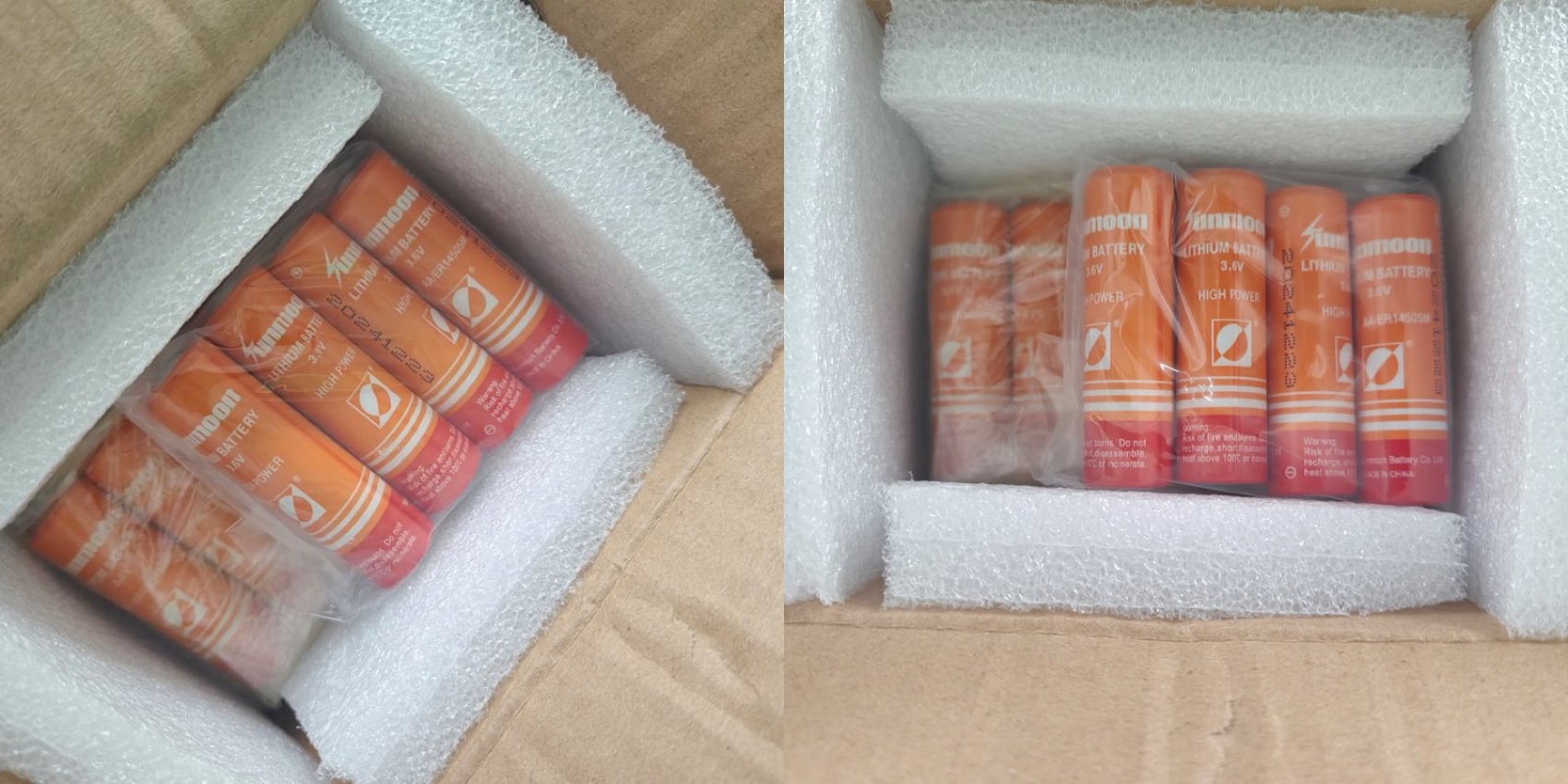 ER14505M 3.6V 2100mAh Li-SOCl2 Battery