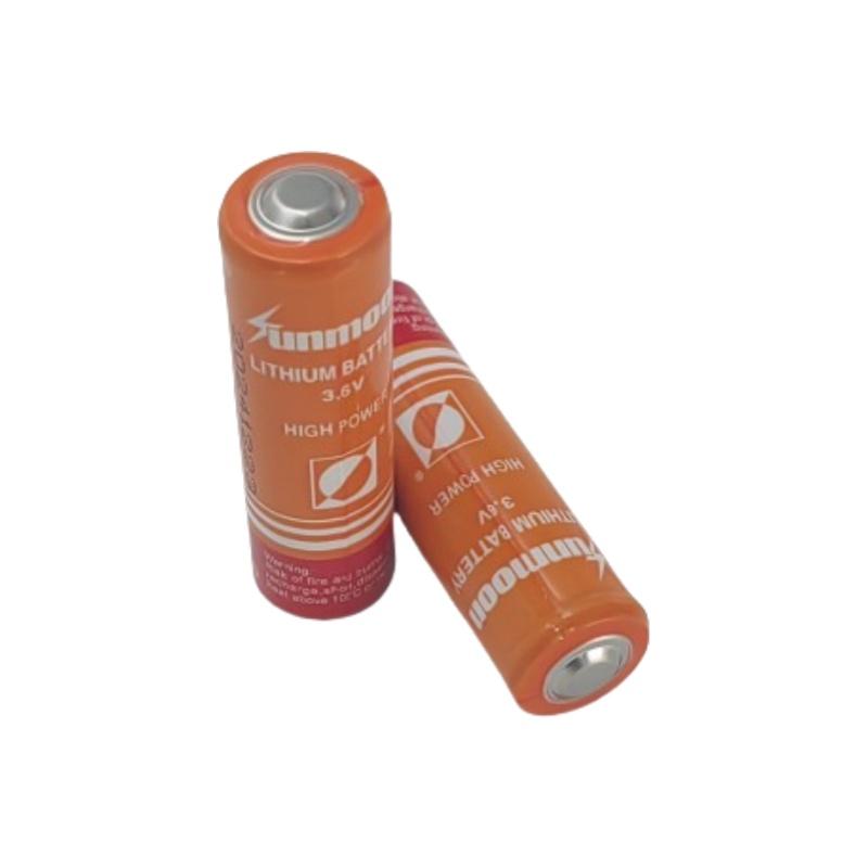 ER14505M 3.6V 2100mAh Li-SOCl2 Spiral Type Lithium Thionyl Chloride Battery