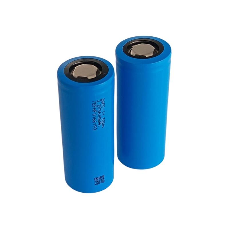 JGNE 3.2V 3600mAh 26650 LiFePO4 Battery LFP Cell