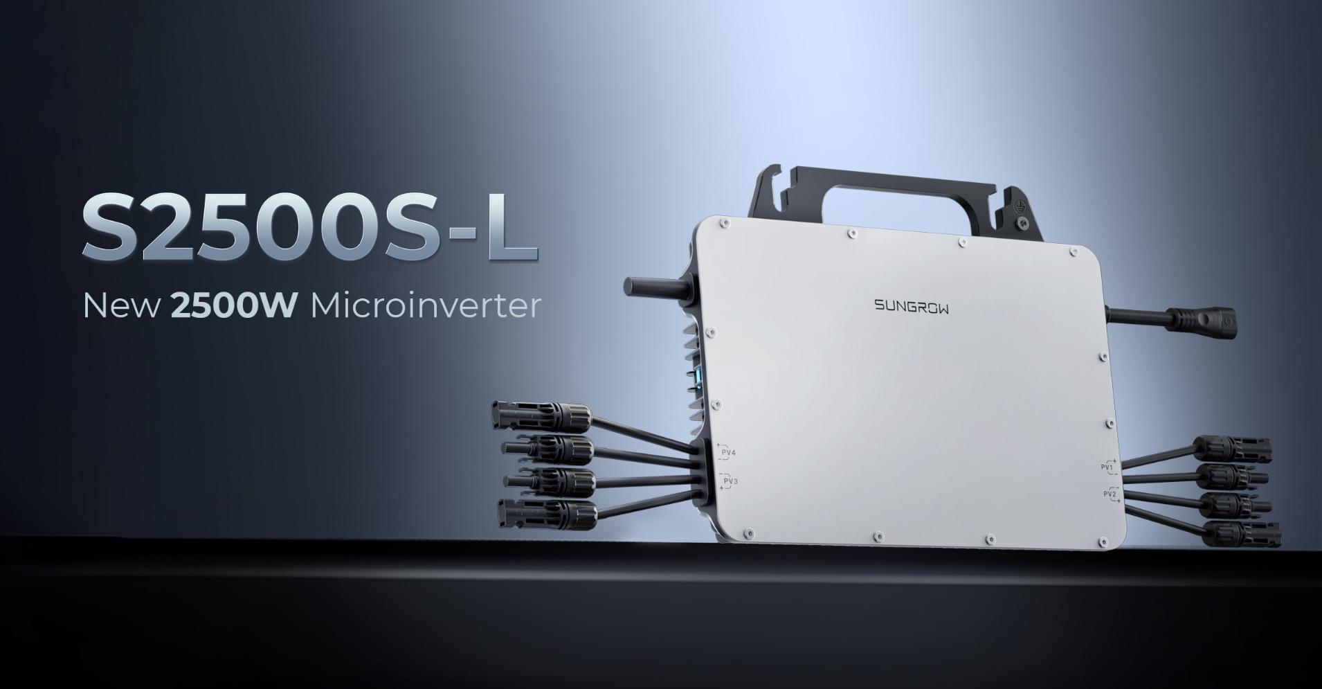 Sungrow Introduces Next-Generation Microinverter S2500S-L to the Brazilian Market