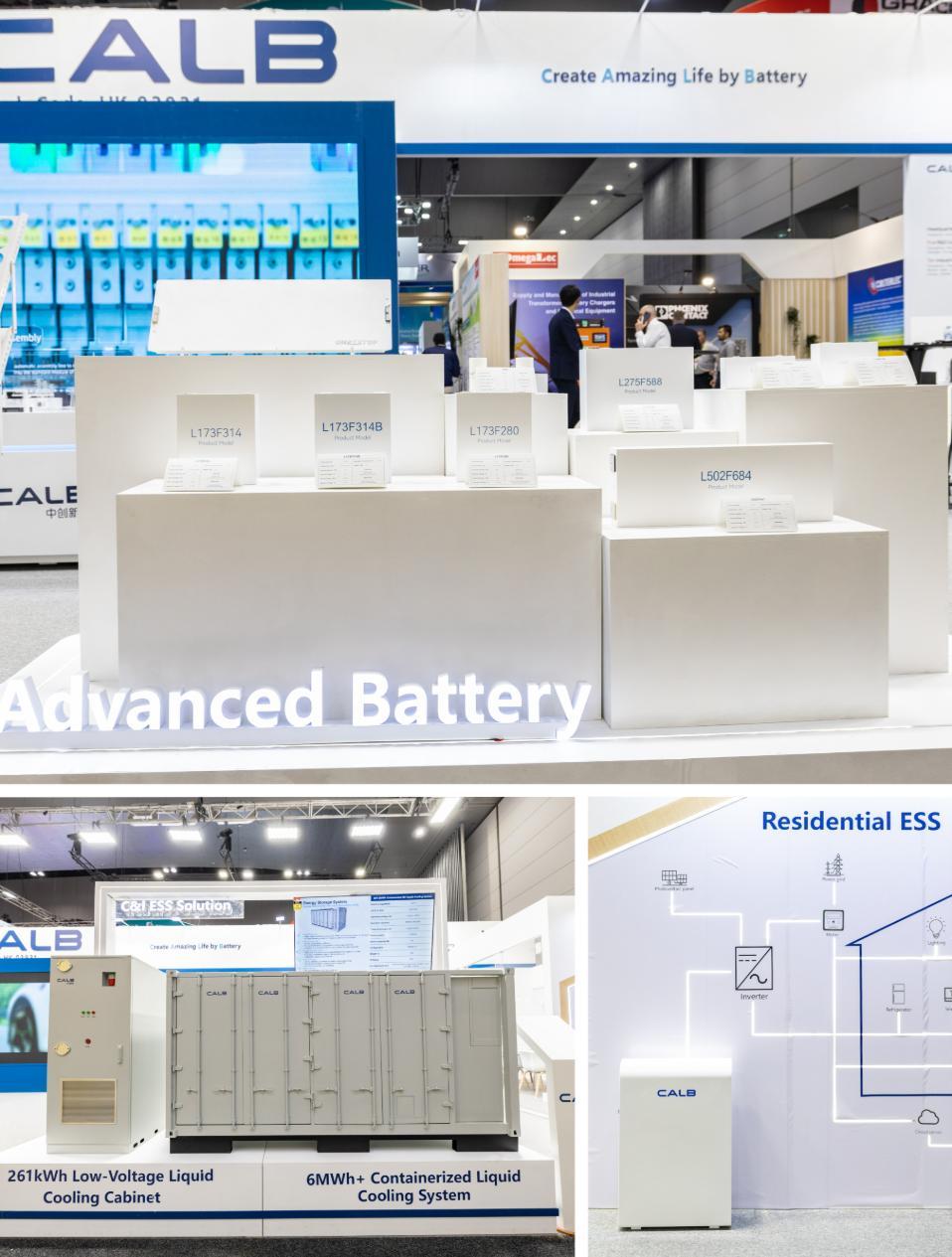 CALB Debuts ＂Zhijiu＂ Energy Storage Series at All Energy Australia 2025