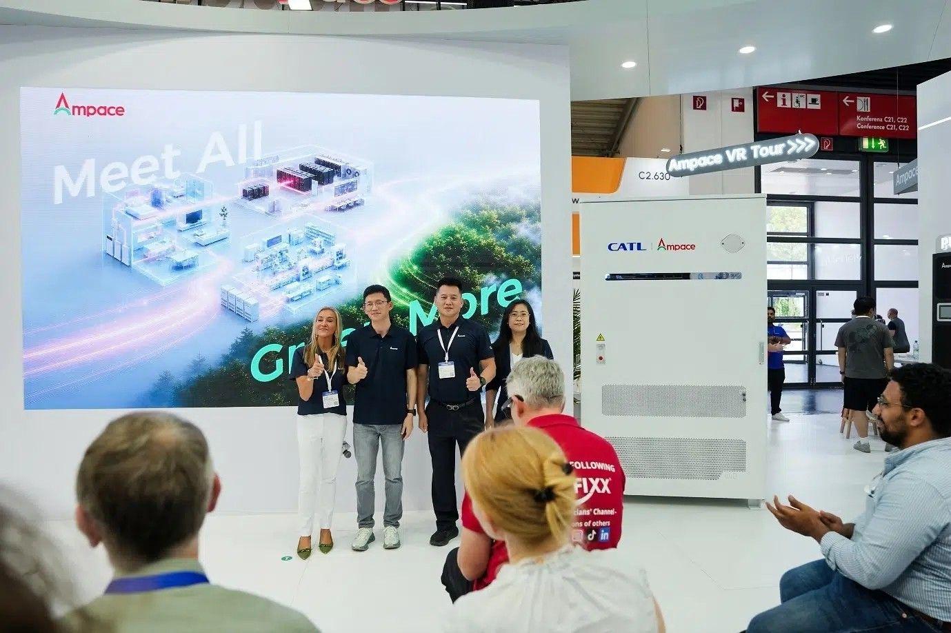 Ampace Unveils Two Lithium Ion Energy Storage Systems: UniC AG440 and PR-S3 Elite at Intersolar Europe 2026
