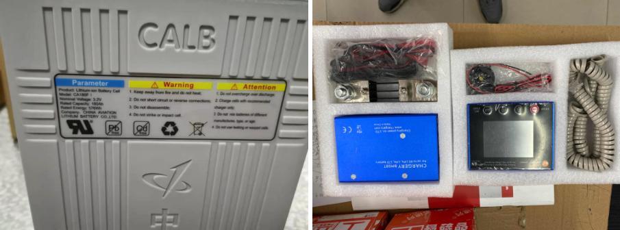 Shipment of CALB 3.2V 200Ah LiFePO4 Batteries and BMS to the USA