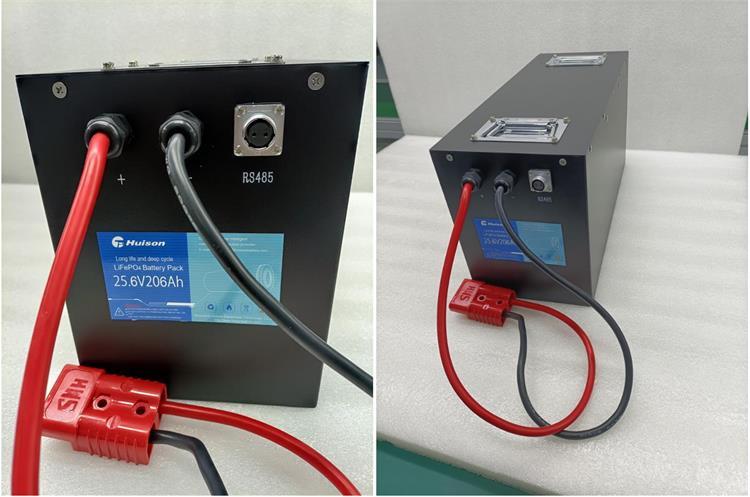 24V 206Ah LiFePO4 Battery Packs Shipped to the UK