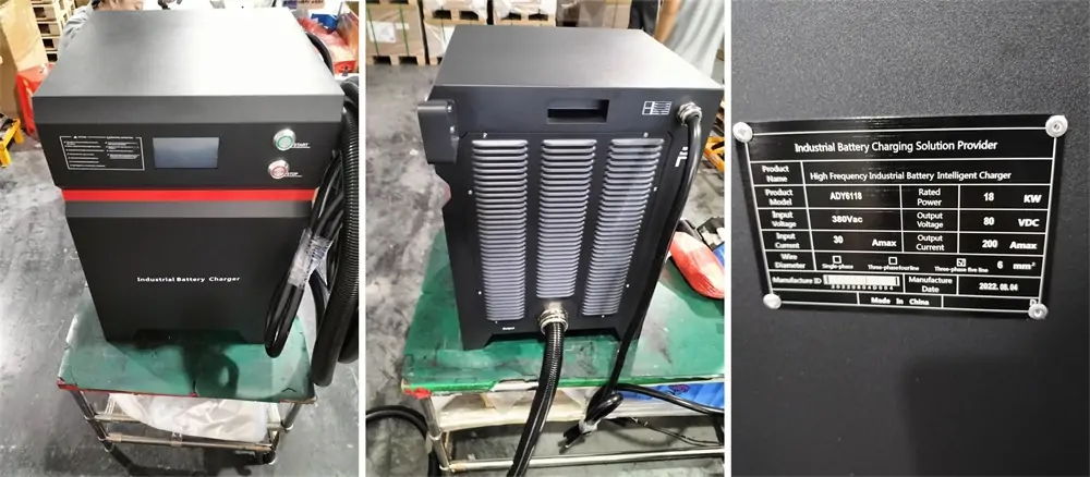 18kW 80V 200A Forklift Battery Chargers Shipped to Thailand