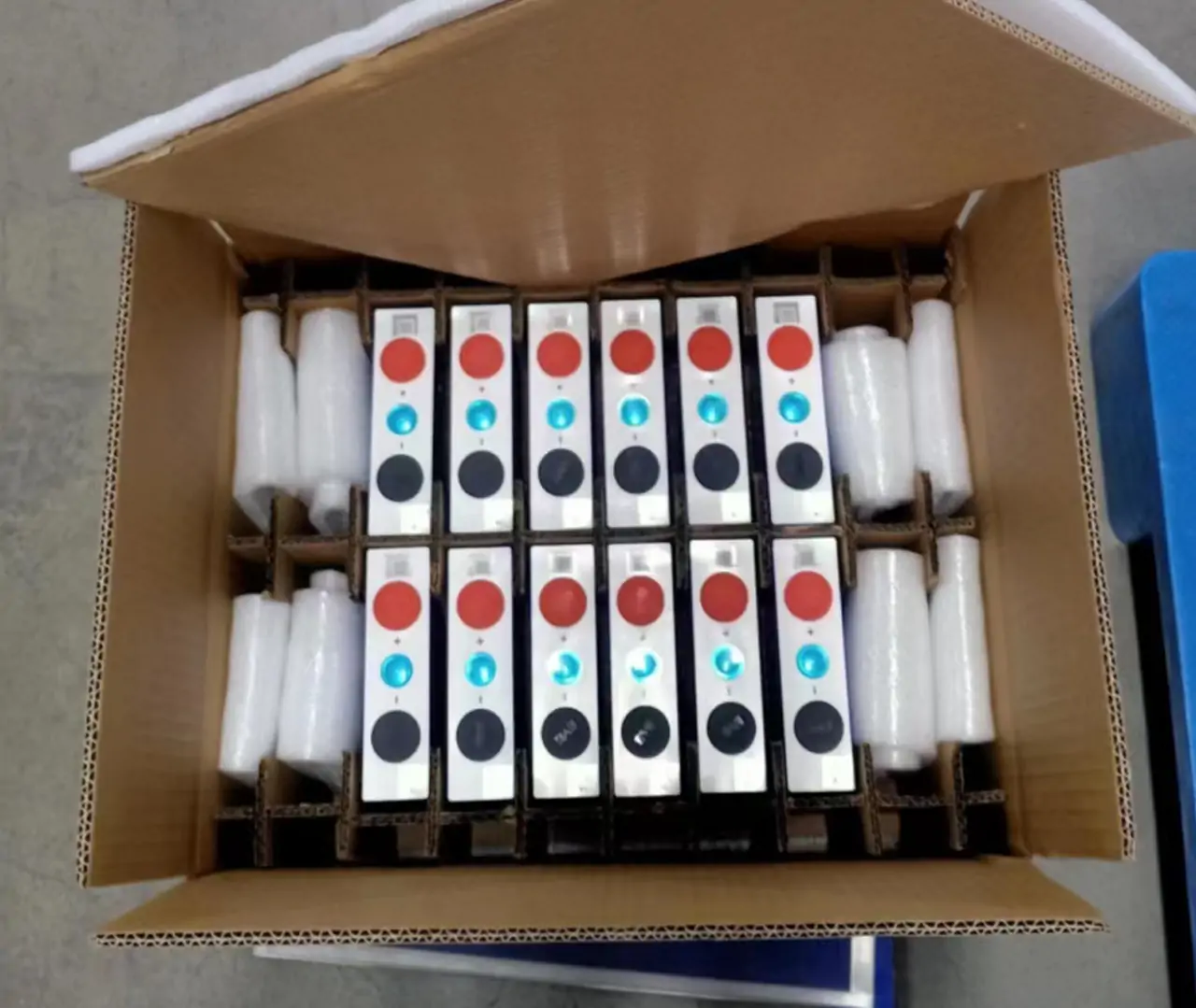 88 pcs EVE LF105 105Ah LiFePO4 Battery Cells Shipped to Indonesia