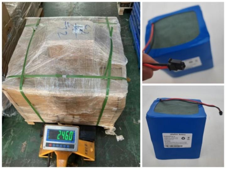 36V 10Ah LiFePO4 Battery Packs Shipped to UAE