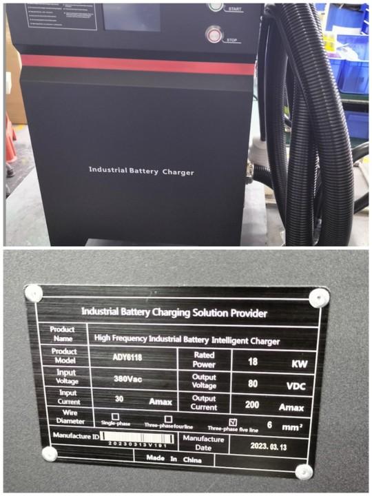 9kW and 18kW Forklift Chargers Shipped to Thailand