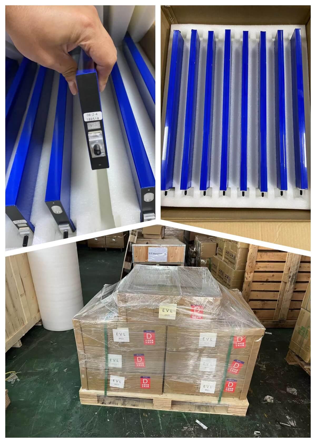 50 pcs SVOLT 3.2V 184Ah LiFePO4 Blade Cells Shipped to the USA