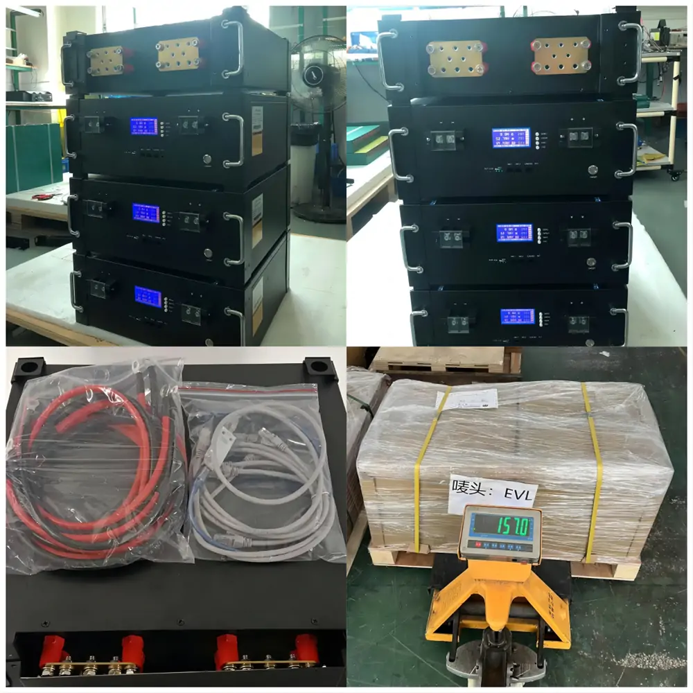 3 pcs 51.2V 100Ah Server Rack LiFePO4 Batteries Shipped to Estonia