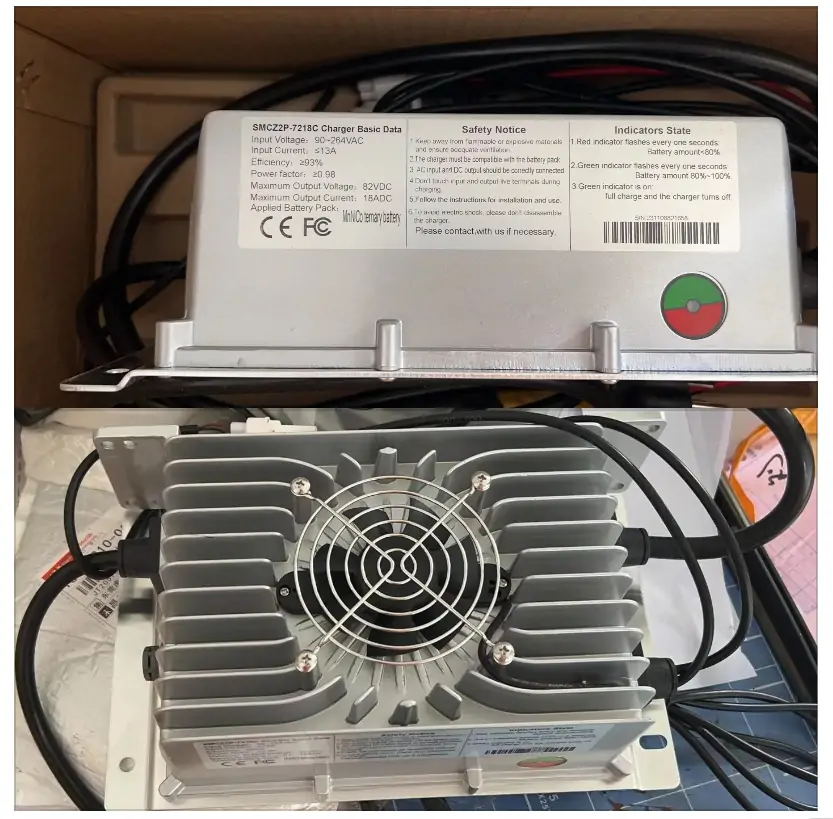 2kW On Board Charger Shipped to the USA