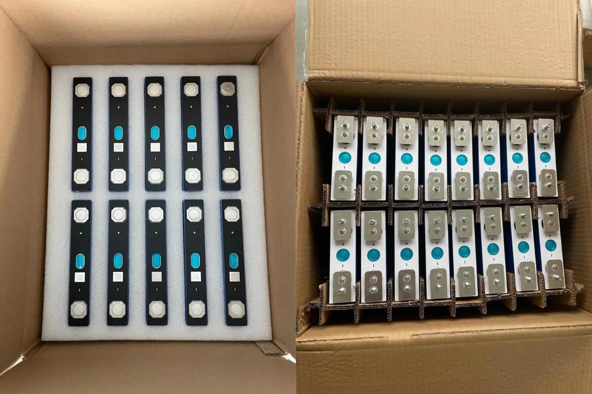 16 pcs EVE 3.2V 105Ah LiFePO4 Battery Cells Shipped to Sweden