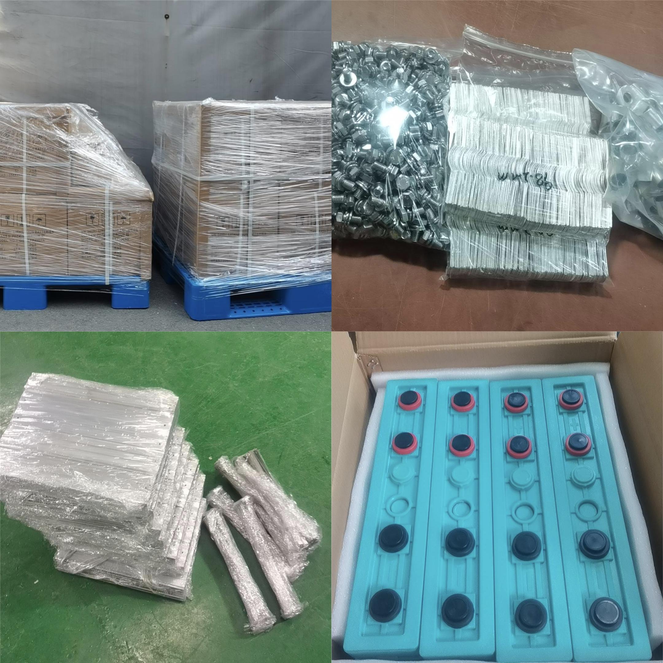 80 pcs 400Ah LiFePO4 Cells and One BMS Shipped to the USA