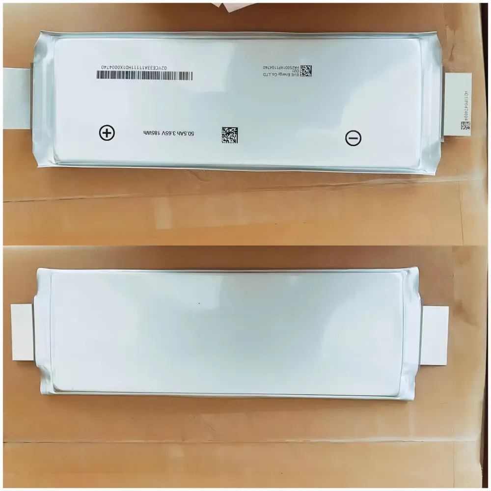 25 pcs EVE 3.65V 50.5Ah NMC Pouch Cells Shipped to Italy