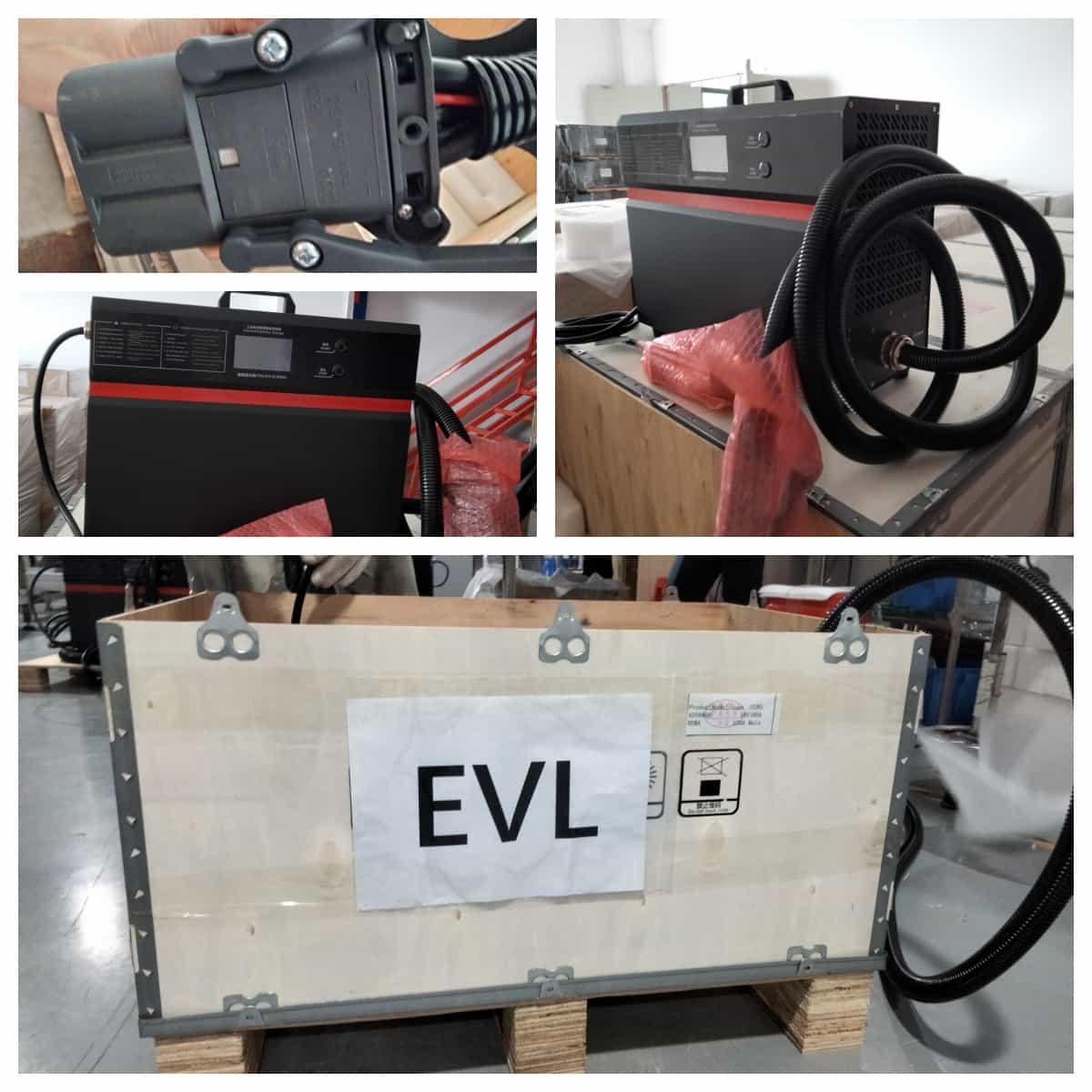 17 Pcs Intelligent High-Frequency Industrial Forklift Chargers Shipped to Thailand