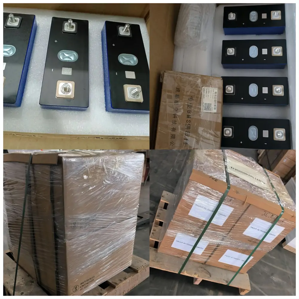 16 pcs GFL 3.2V 314Ah LiFePO4 Batteries and One 4S 100A BMS Shipped to Fiji