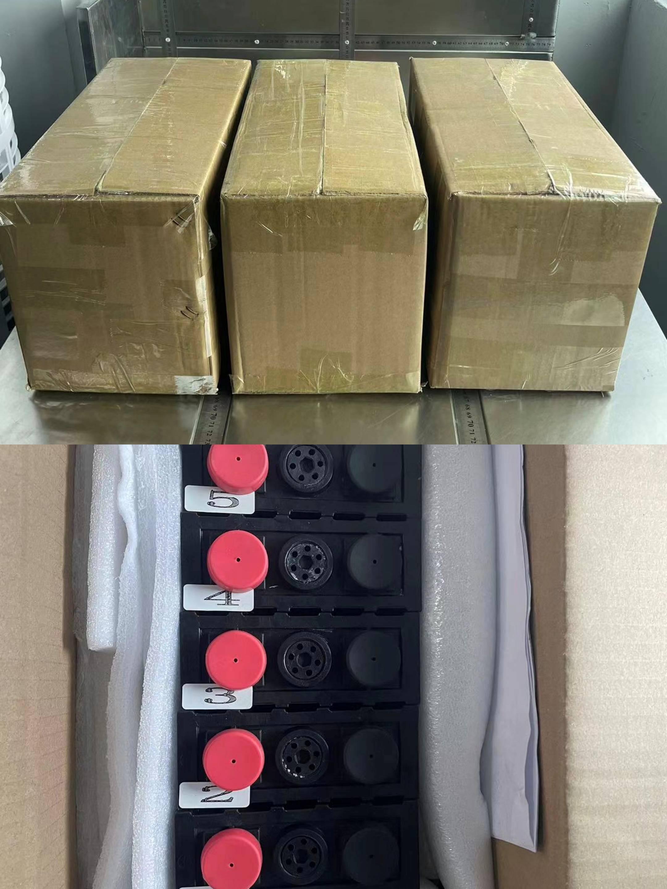 14 pcs Sinopoly 40Ah LiFePO4 Batteries Shipped to Serbia in Europe