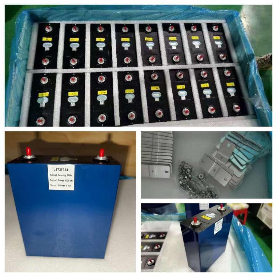 48 pcs CALB 3.2V 314Ah LiFePO4 Battery Cells Shipped to Puerto Rico