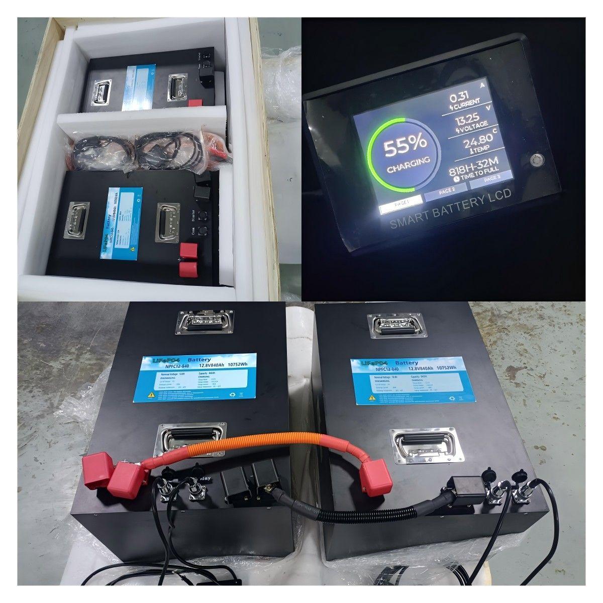 12.8V 1680Ah Customized Battery Pack Shipped to Malaysia