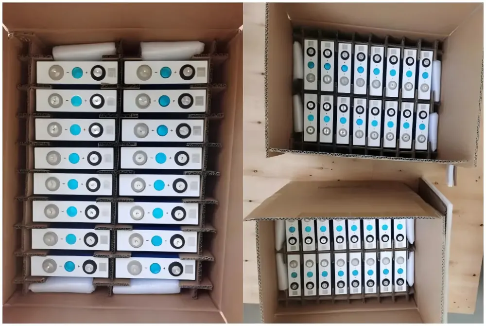 32 pcs EVE LF105 105Ah LiFePO4 Cells and 2 pcs 16S 150A BMS Shipped to the UK