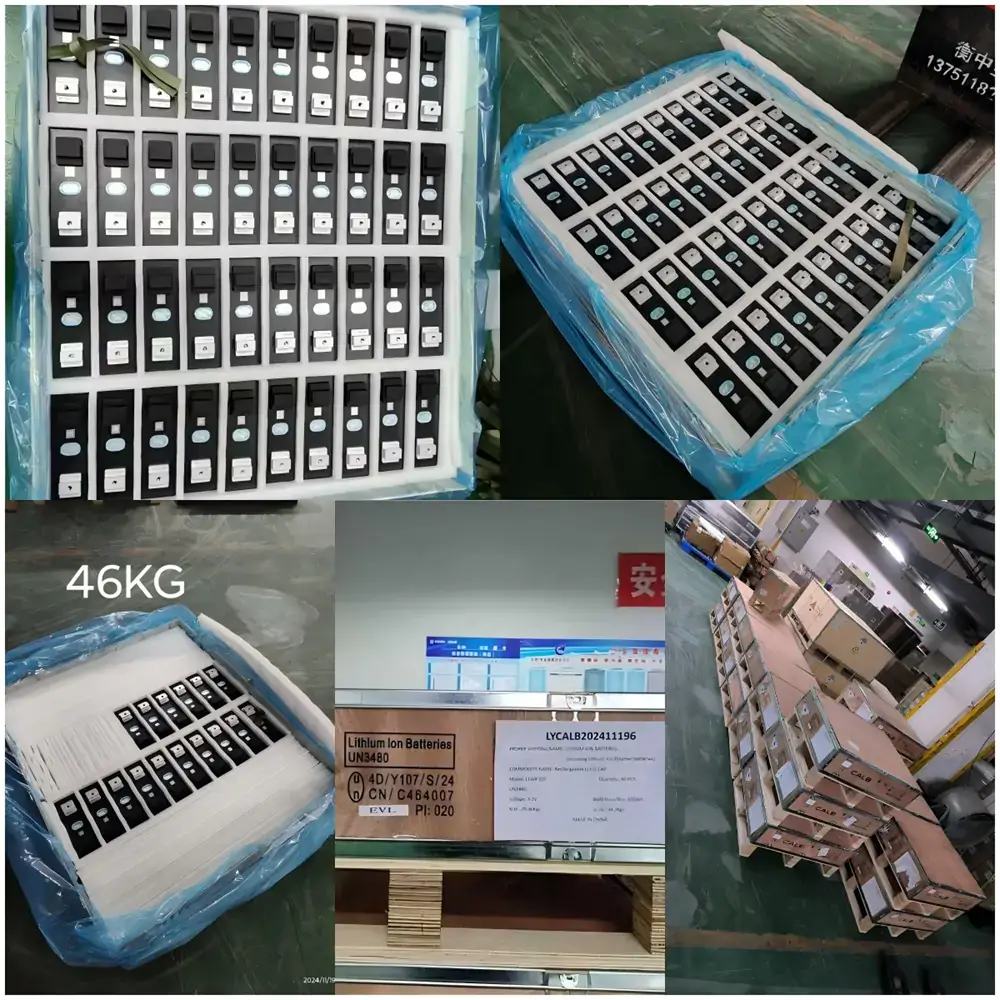 776 pcs CALB L160F100 3.2V 100Ah LiFePO4 Cells Shipped to Switzerland