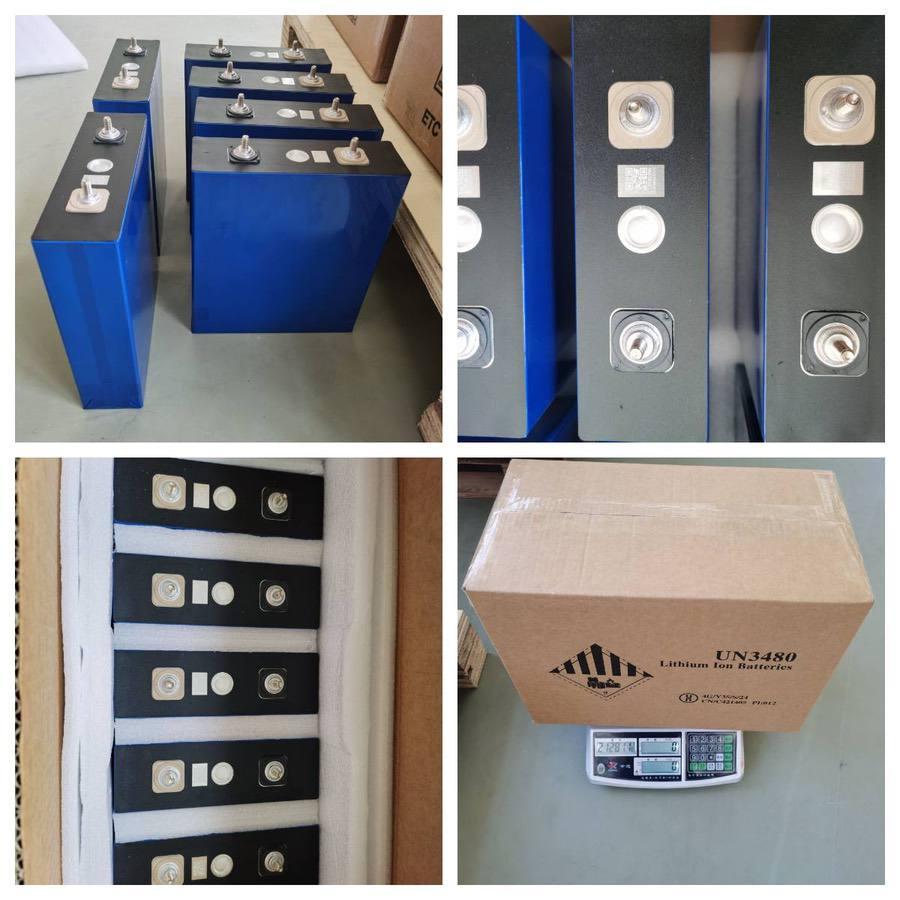 32 pcs of 3.2V 206Ah LiFePO4 Battery Cells Shipped to the USA