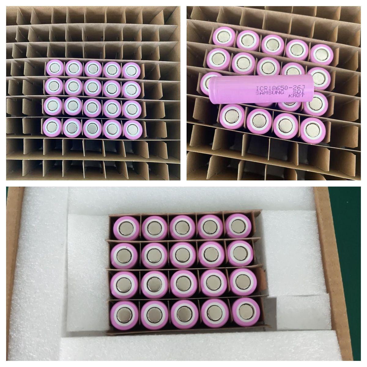 20 pcs SAMSUNG ICR18650-26J 3.7V 2600mAh 18650 Lithium-Ion Battery Cells Shipped to France