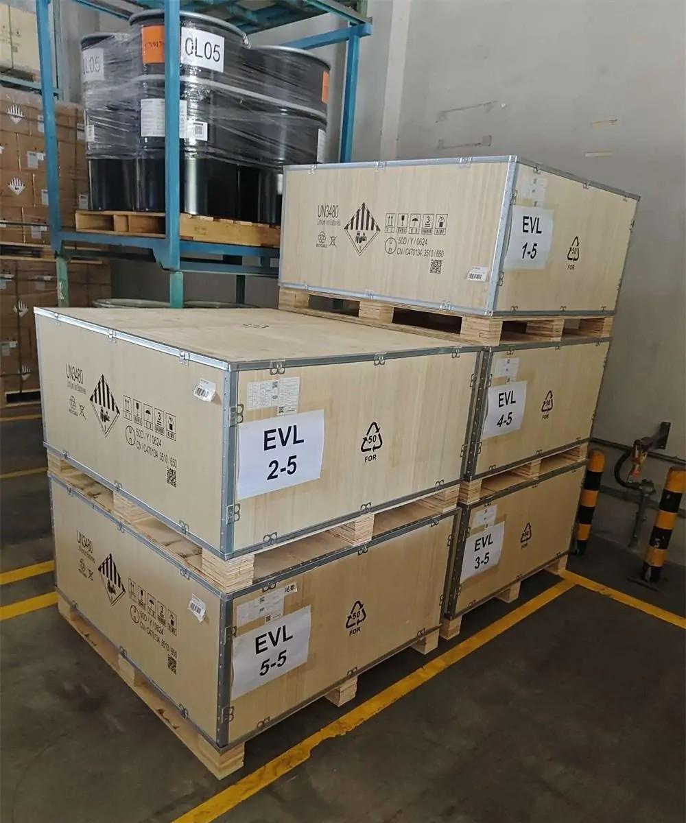504 pcs EVE 3.2V 230Ah LiFePO4 Batteries Shipped to Taiwan, China