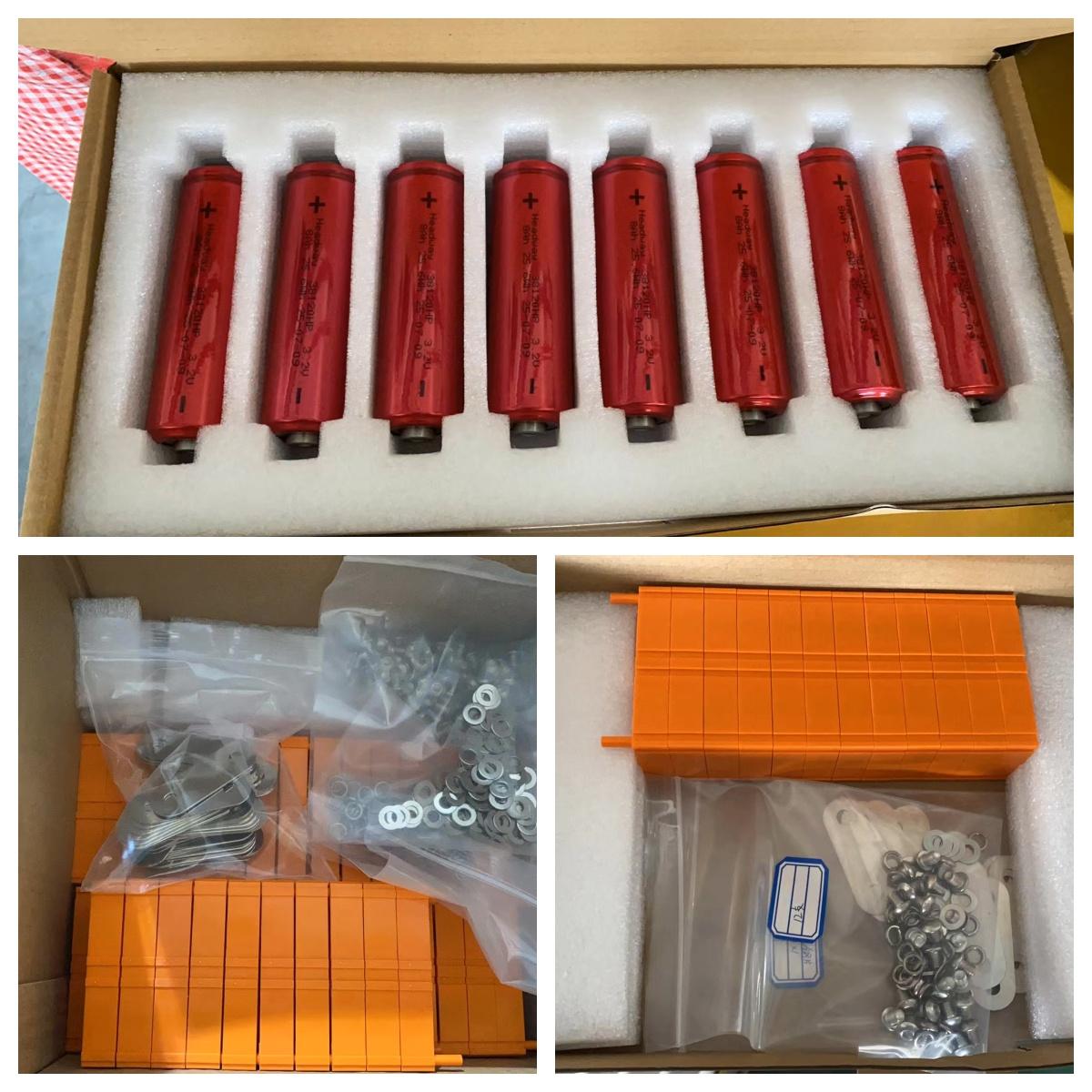 35 pcs Headway 38120HP 3.2V 8Ah LiFePO4 Cells Shipped to Malaysia
