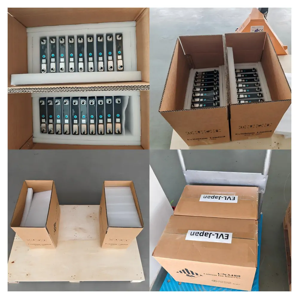 20 Pcs Gotion 3.2V 52Ah LiFePO4 Batteries Shipped to Japan