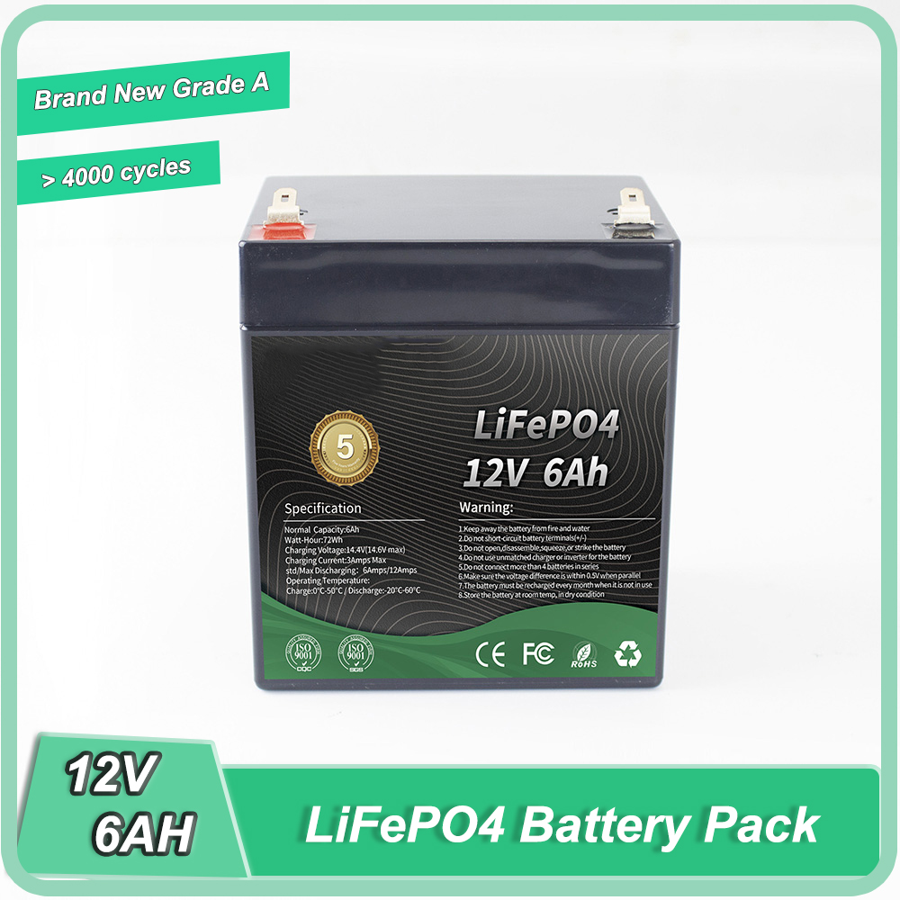 12V 6Ah battery pack