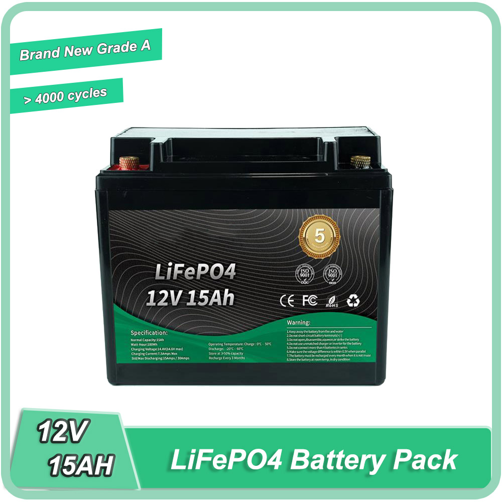 12V 15Ah battery pack