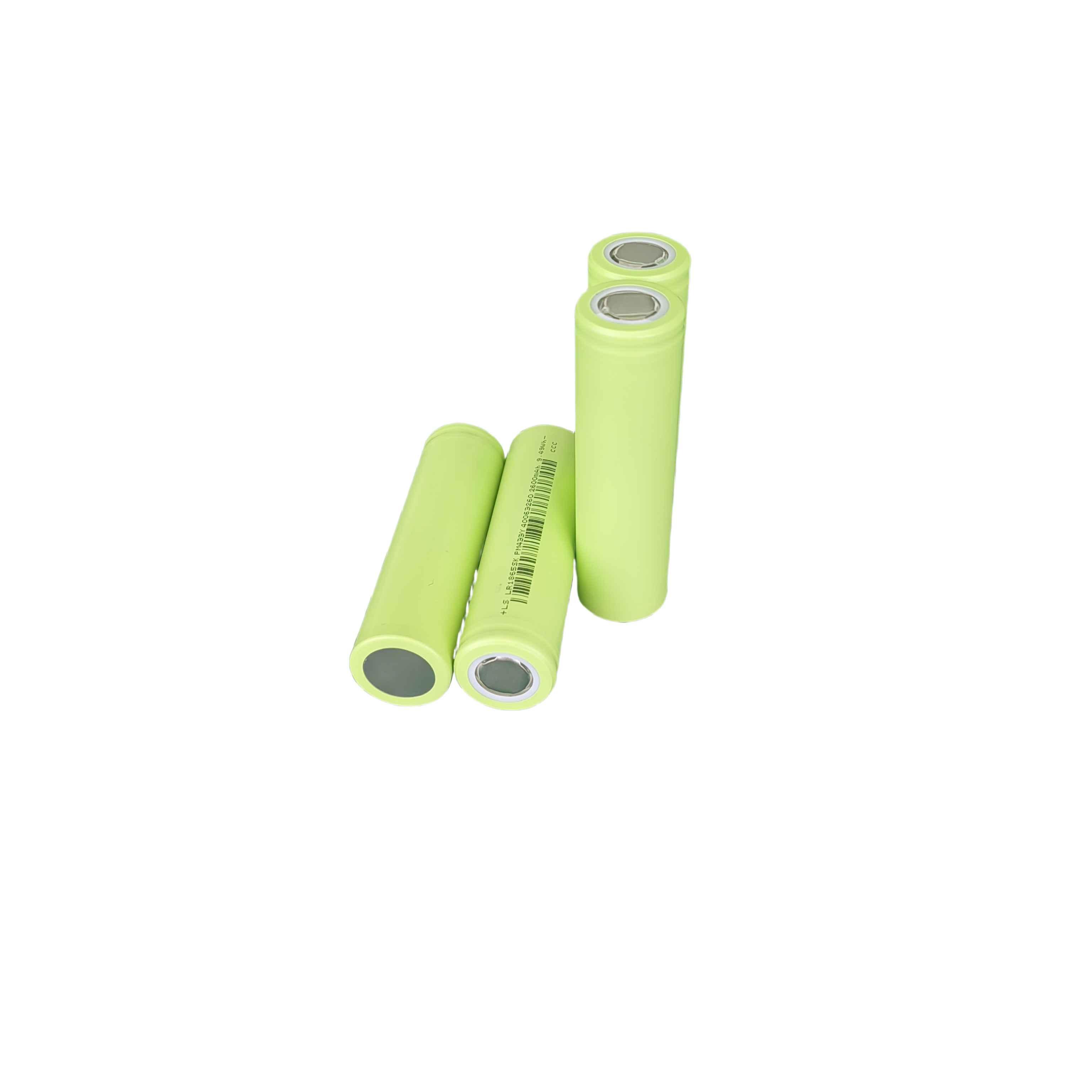 3.65V 2.6Ah Cylindrical Ternary Lithium Ion Battery Cell