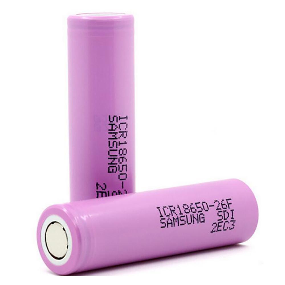 3.7V 2600mAh 18650 lithium Ion battery