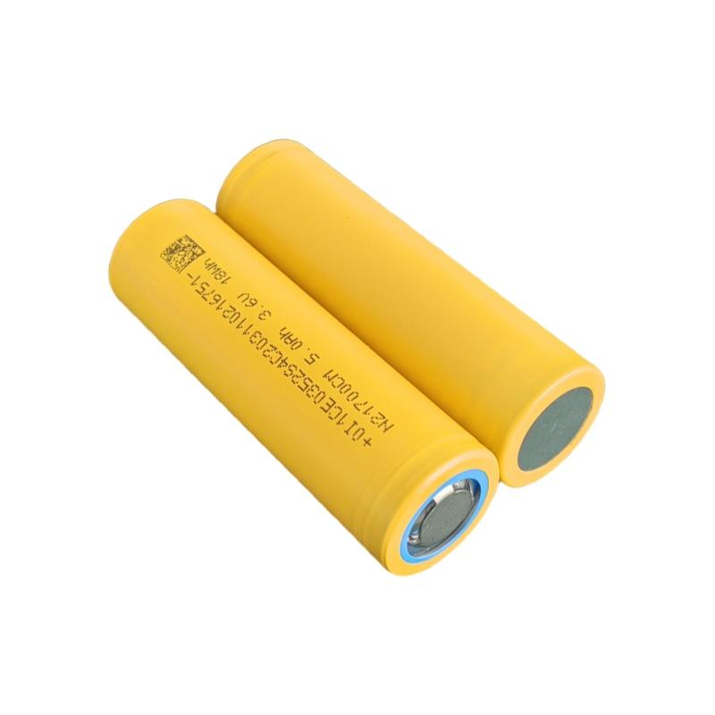 Svolt 3.6V 5000mAh Rechargeable Battery 21700 NMC Cells
