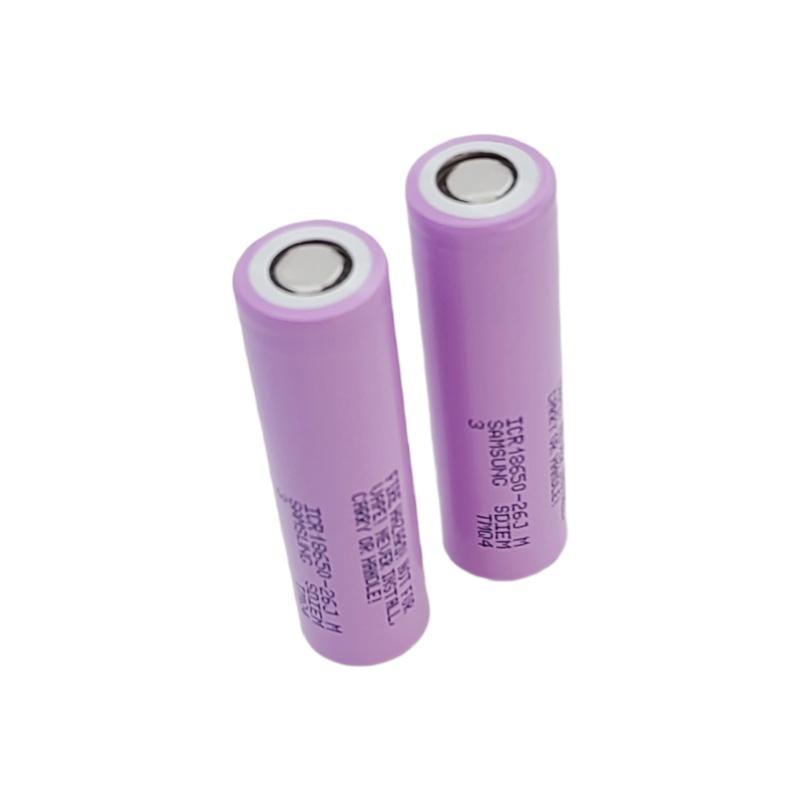 samsung 18650 icr18650 26j 3.6v 2600mah lithium ion rechargeable battery cell