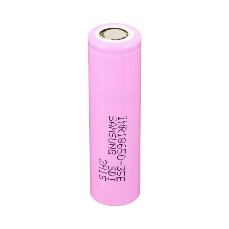 samsung inr18650-35e 3.6v 3500mah lithium ion rechargeable cell