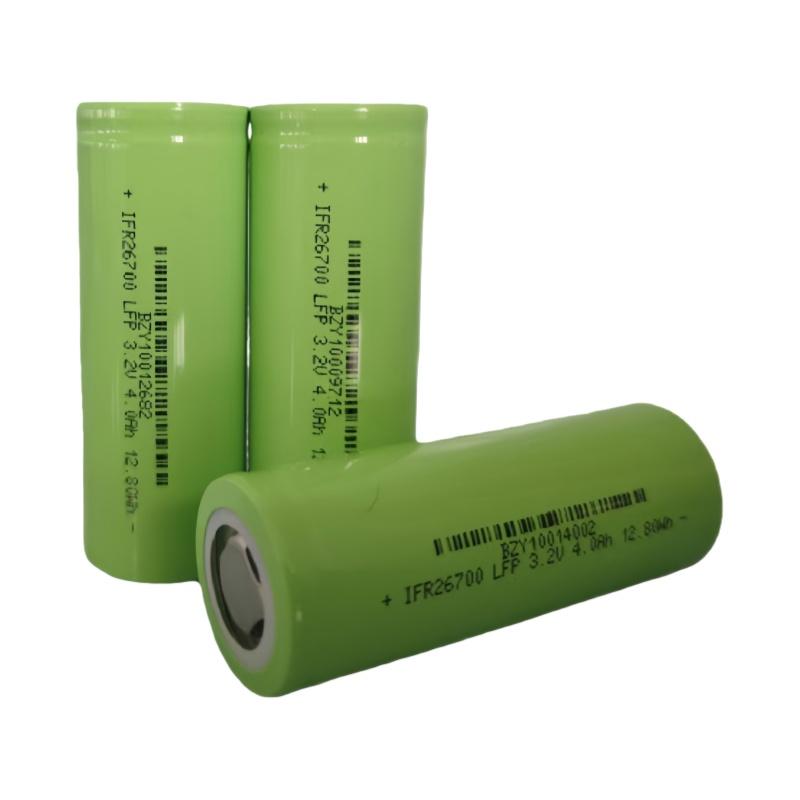 IFR26700PE-4.0Ah 3.2V 4000mAh 26700 Cylindrical LiFePO4 Battery