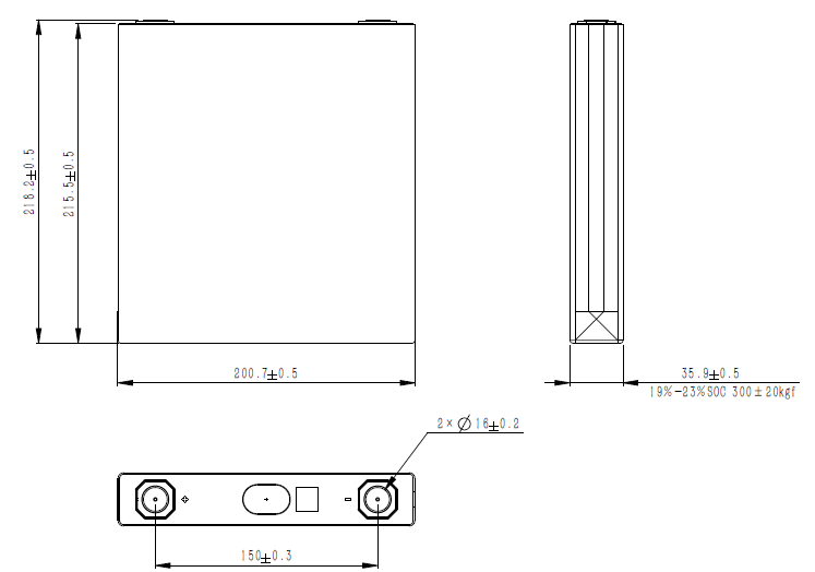 dimension of eve lf206