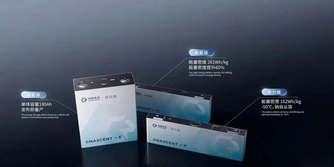 Gotion Gnascent Sodium Ion Batteries