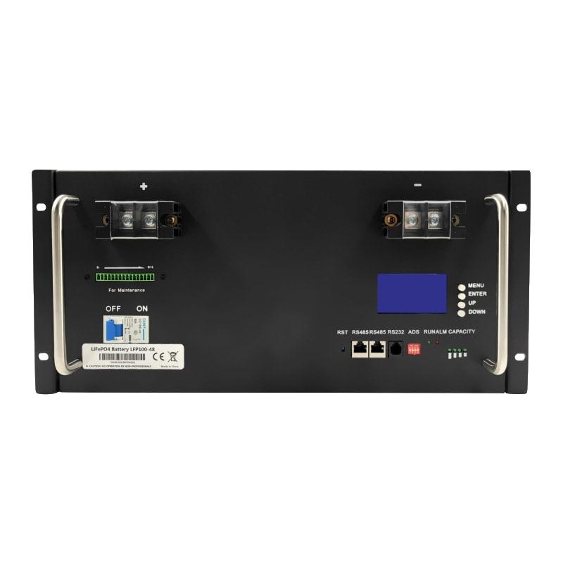 48V 100Ah LiFePO4 battery pack