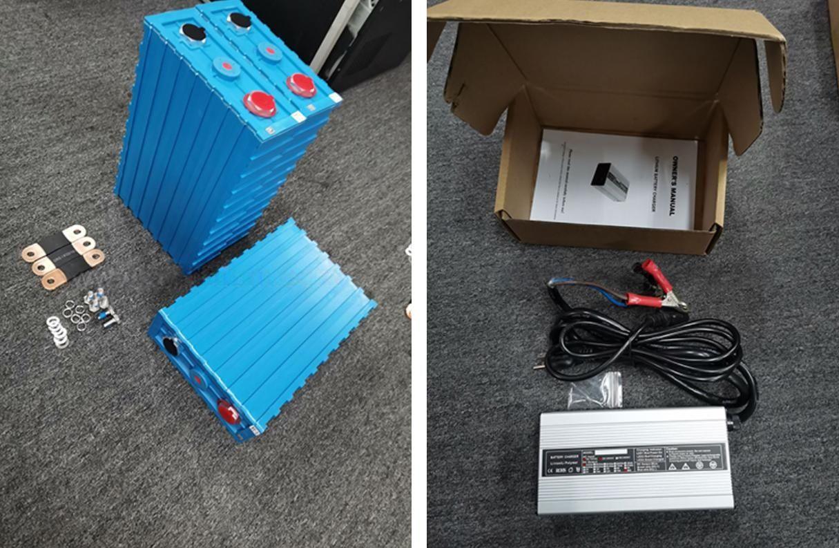CALB 3.2V 200Ah lifepo4 battery and on board battery charger