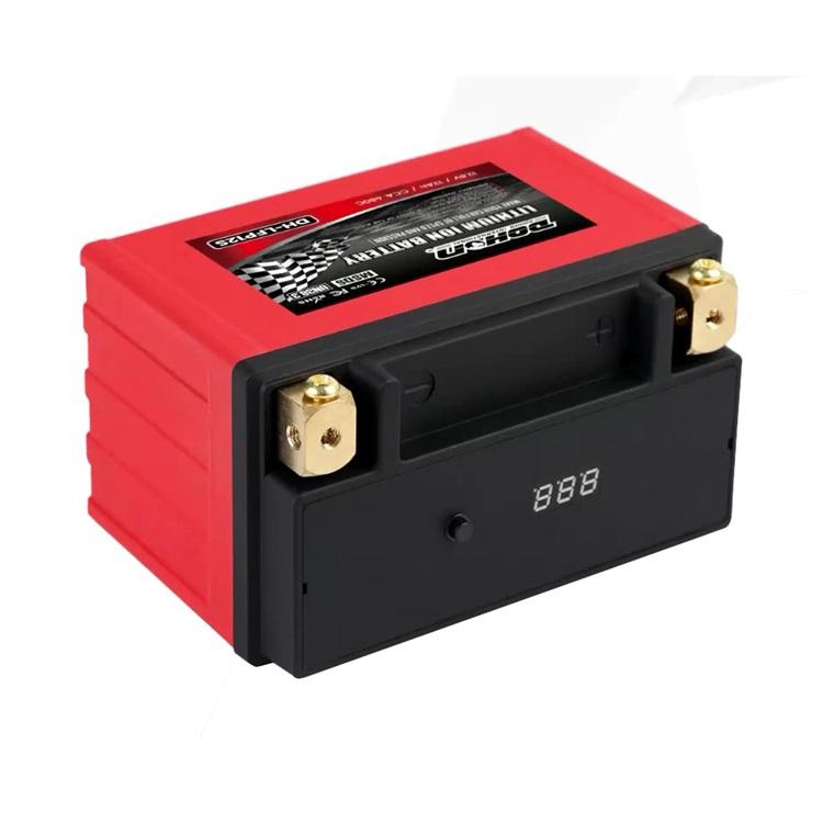 12V 12Ah 480CCA Lithium Motorcycle Battery